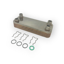 ÉCHANGEUR SANITAIRE 12 PLAQUES COMPATIBLE AVEC CHAUDIÈRE VAILLANT 0020073795 065