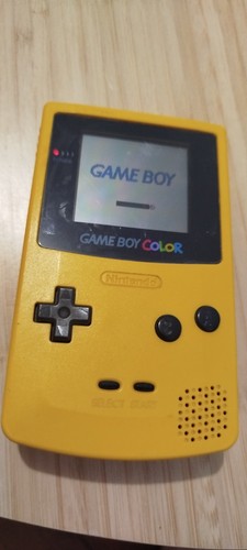 Game boy color jaune - game,