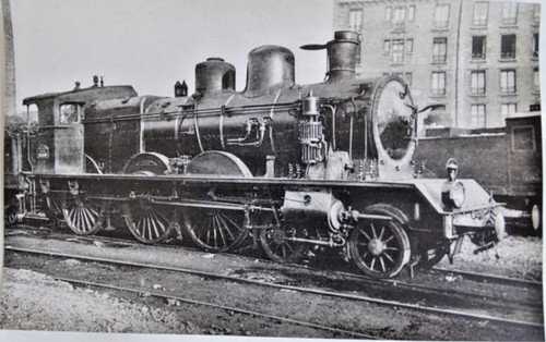 Carte photo cpa train - -cpa,