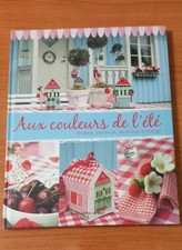 livre Aux couleurs de l'été Édition de Saxe  Broderie, patchwork décoration