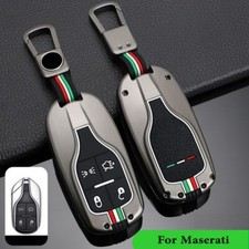 For Maserati Quattroporte Ghibli Levante Zinc Alloy Car Remont Key Case Cover