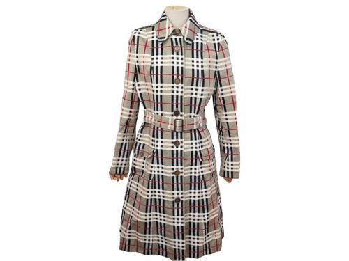 Manteau burberry trench motif - burberry,
