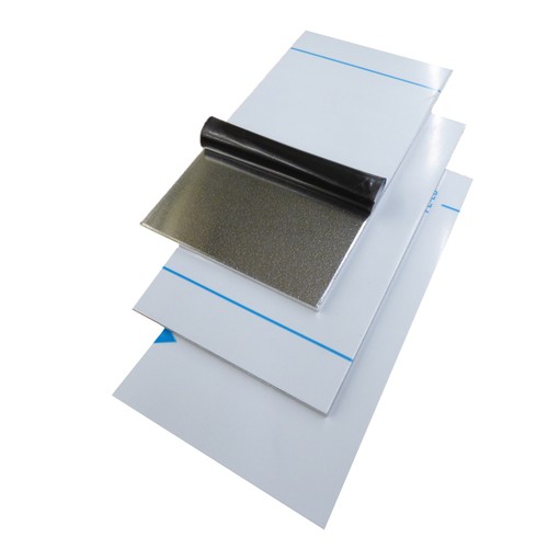 Feuille aluminium reste des - d'aluminium,