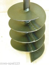 Forage en-tête 180 mm tarière à main puits Tariere Auger Drill foret fountain