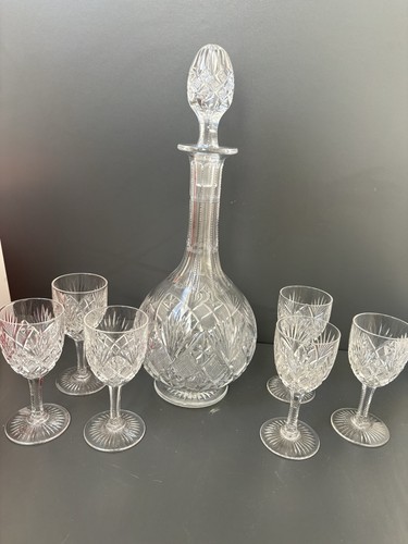 Carafe verres en cristal - carafe,