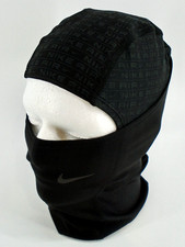 Nike Therma-Fit Hood Adult Balaclava All Over Print Black/Anthracite