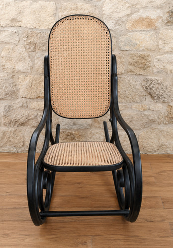 Rocking chair bois courbé - en,