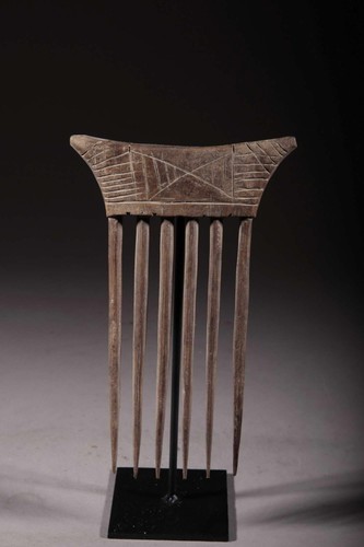 Art africain peigne baoulé - africain,