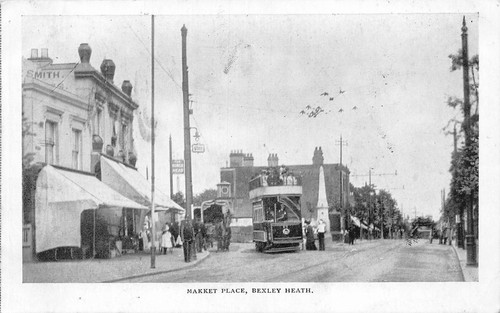 Carte postale kent bexley - carte,