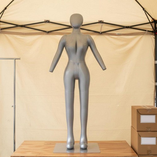 Mannequin gonflable portable