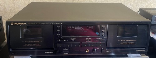 Stereo double cassette - , deck