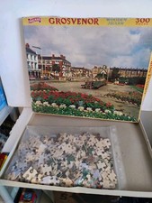 ANTIQUE GROSVENOR FLOWER GARDEN WOODEN PHILMAR PUZZLE 300 PIECE COMPLETE