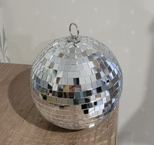 BOULE A FACETTES DIAMETRE 20 CMS ! NEUF ! ANNEE 80, DISCO, FETES