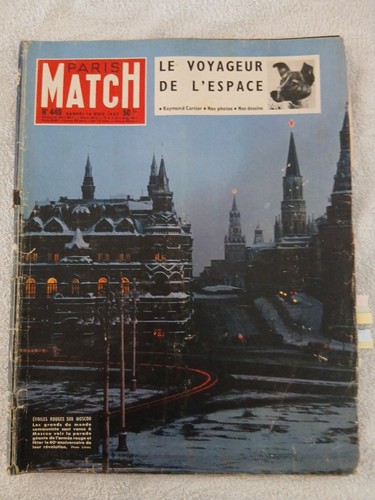 Paris match 449 11 1957 - match, 16/11/1957