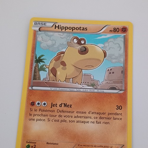Pokémon jcc hippopotas - pokémon,