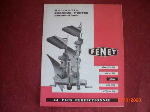 Ancienne brochure - ancienne,