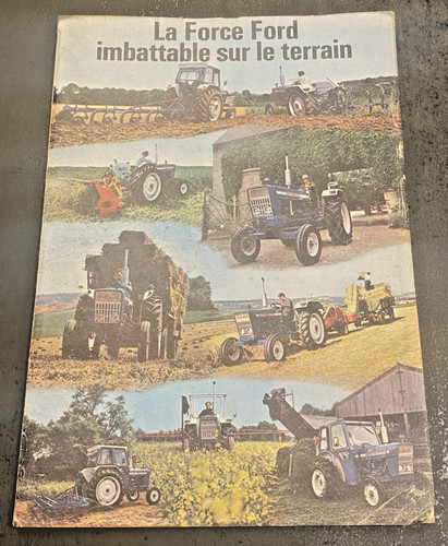 Notice publicitaire tracteur - publicitaire,