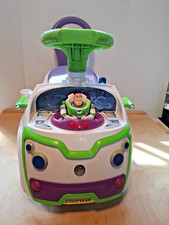 KIDDIE LAND DISNEY TOY STORY BUZZ LIGHTYEAR KIDS RIDE ON  BATTERY TOY Rare 