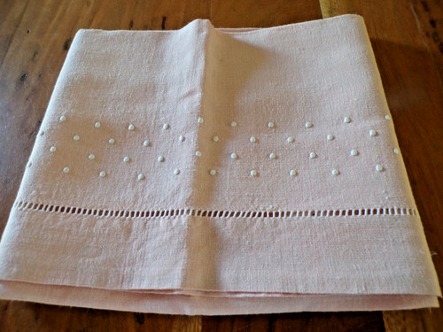 Drap enfant metis rose - metis, avec