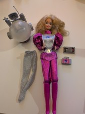 BARBIE Astronaute 1985 MATTEL  (avec casque+bottes+accessoires) vintage