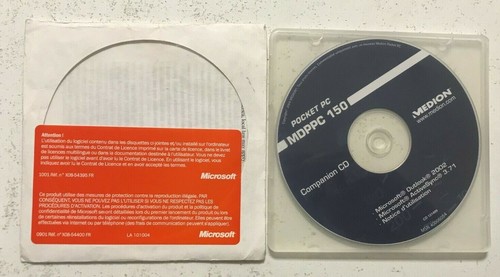 Microsoft medion pocket pc - cd,