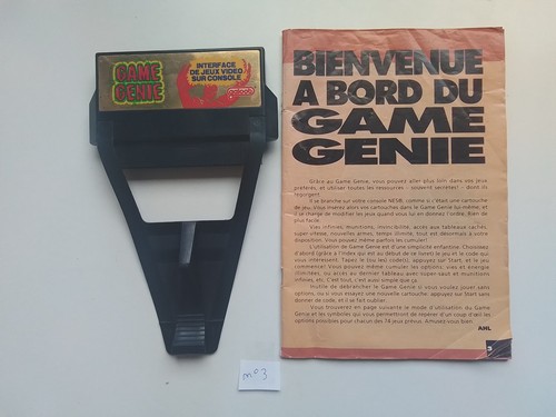 Game genie livre de - livre, codes