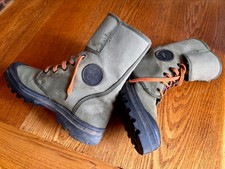 RANGERS type boots bush shoes KHAKI CANVAS P. 44 FRENCH ARMY