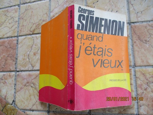 Georges simenon quand etais - georges, j'etais