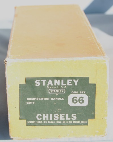 Stanley chisel set - no.,
