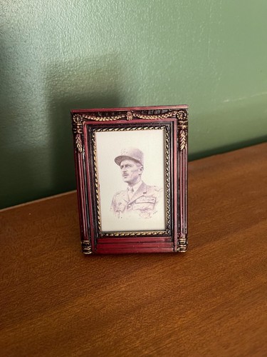 Mini cadre avec - le, portrait