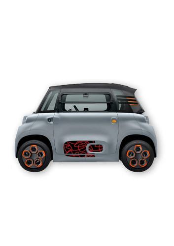 Kit autocollants bas porte - kit,