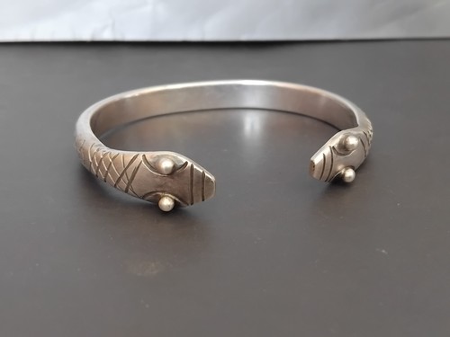 Bracelet serpent argent - , massif