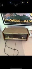 Bi-Ampli Stereo Gram Norelco Type B5X14A /54 Made in Holland Turns On READ