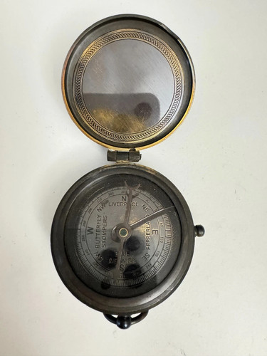 Ancienne boussole poche - ancienne,