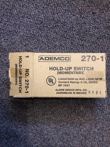 Ademco 270 hold switch - 270-1,
