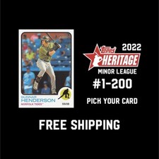2022 Topps Heritage Minors -