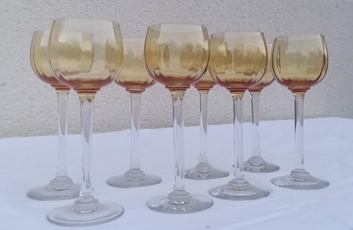 Verres vin en cristal - 8, a