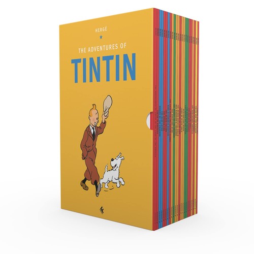 Tintin boxed set titles - tintin,