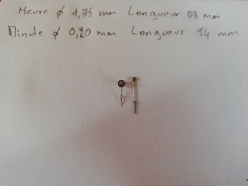 Aiguille pour montre gousset - pour,