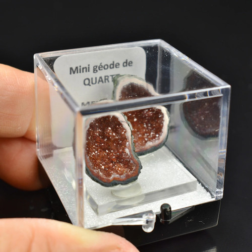 Mini géode quartz - quartz,