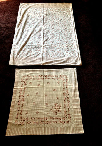 Bassetti floral twin duvet - bassetti,