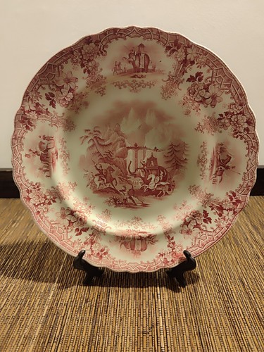 Assiette creuse staffordshire - creuse,