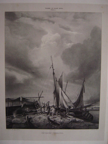 Très grande lithographie