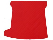 Matelassé Cuir éco ROUGE Tapis coffre pour Dacia Jogger 5/7 places 2022-…