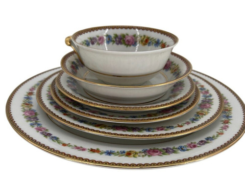 Lot set cup - 6, plates