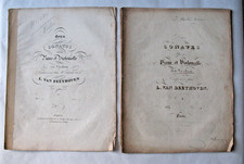 PARTITION / PAPIER VERGÉ 1832