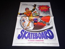 SKATEBOARD planche a roulettes ! affiche cinema vintage 1976