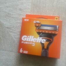 6 Lame De Rasoir Gillette Fusion 5 Neuf