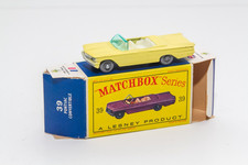 Matchbox Lesney Pontiac Convertible 39 No Majorette No Hotwheels No Polistil