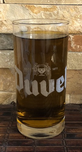 Duvel beer glass - duvel,